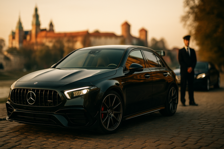 Sportowe auto do wynajęcia w Krakowie – premium transfer VIP w stylu AMG