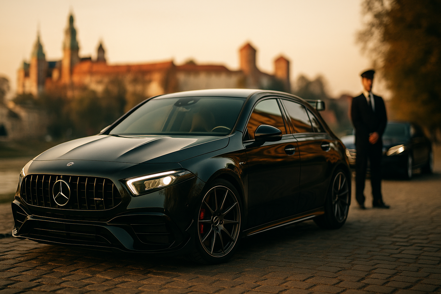 Sportowe auto do wynajęcia w Krakowie – premium transfer VIP w stylu AMG